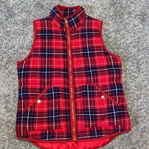 Merona Plaid Flannel Vest